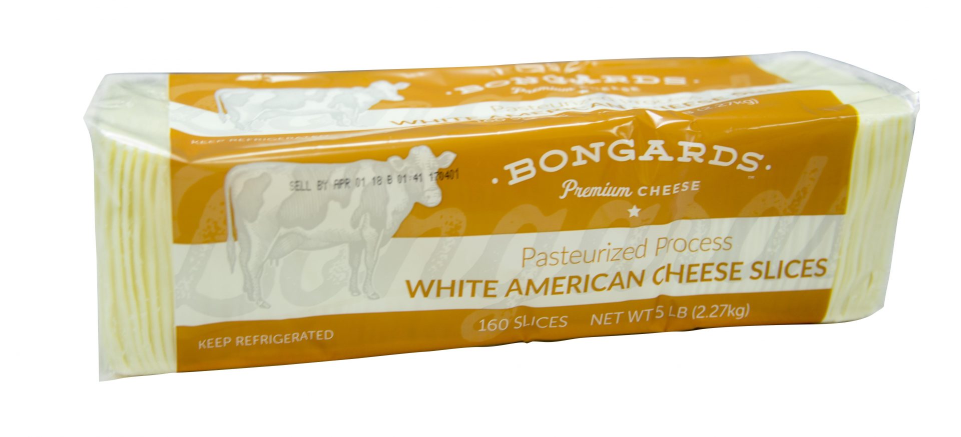 American White Cheese Slices_160slices_5lb_MG_6738 Quirch Foods