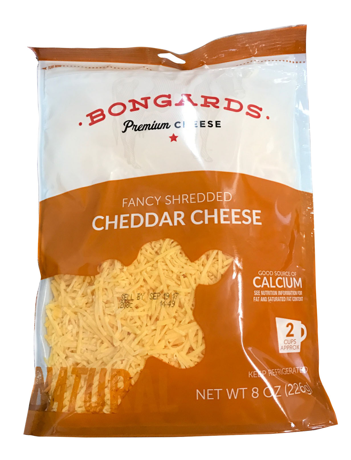 Bongards shred cheddar Quirch Foods