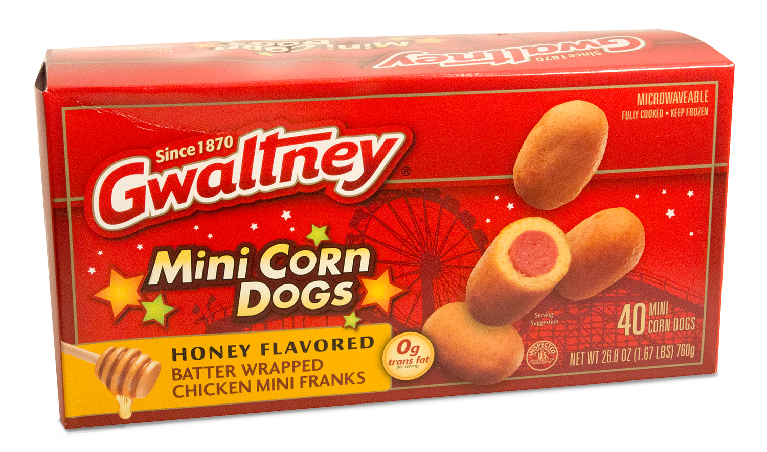 Corn Dogs 40ct Quirch Foods