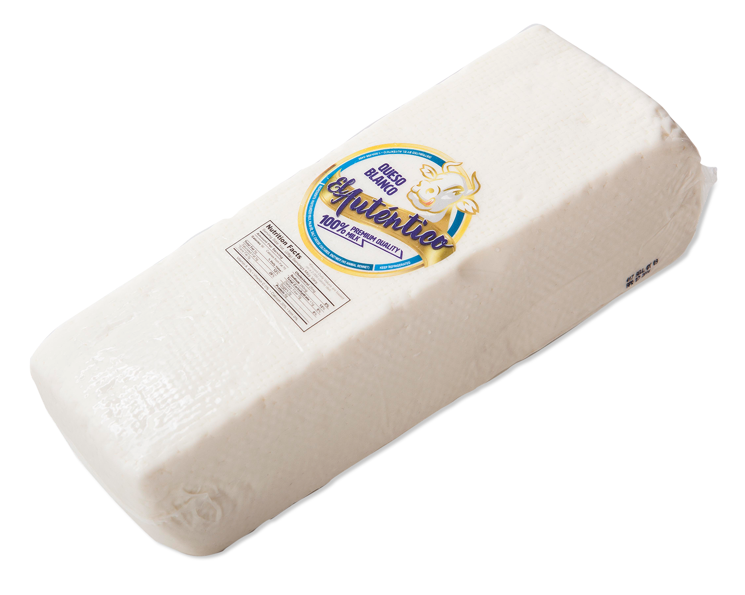 El Autentico Queso Blanco 5lb RW Quirch Foods
