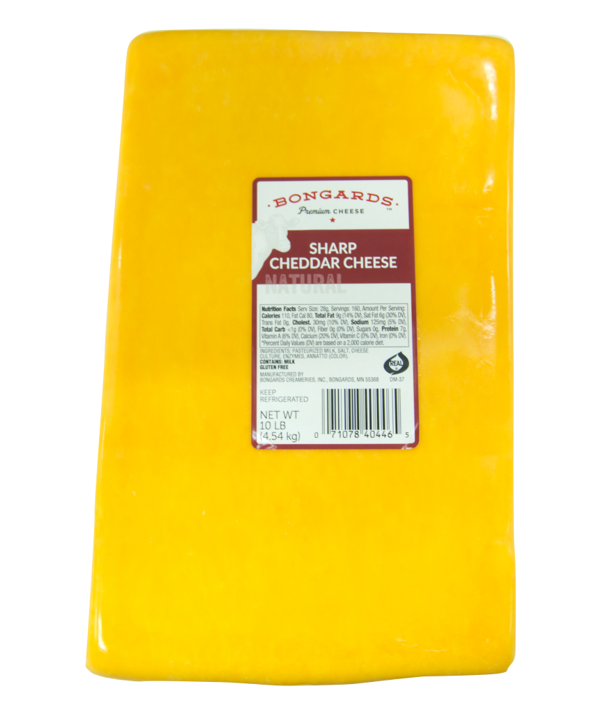Sharp Cheddar Cheese 10lb_MG_6742 Quirch Foods